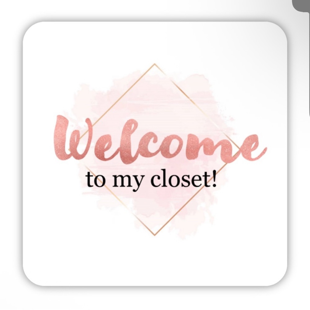 Welcome to My Closet Pink Wall Art